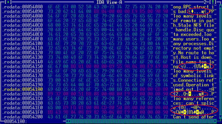Рисунок 5. Так выглядел файл cat после заражения Рисунок 5. Так выглядел файл cat после заражения